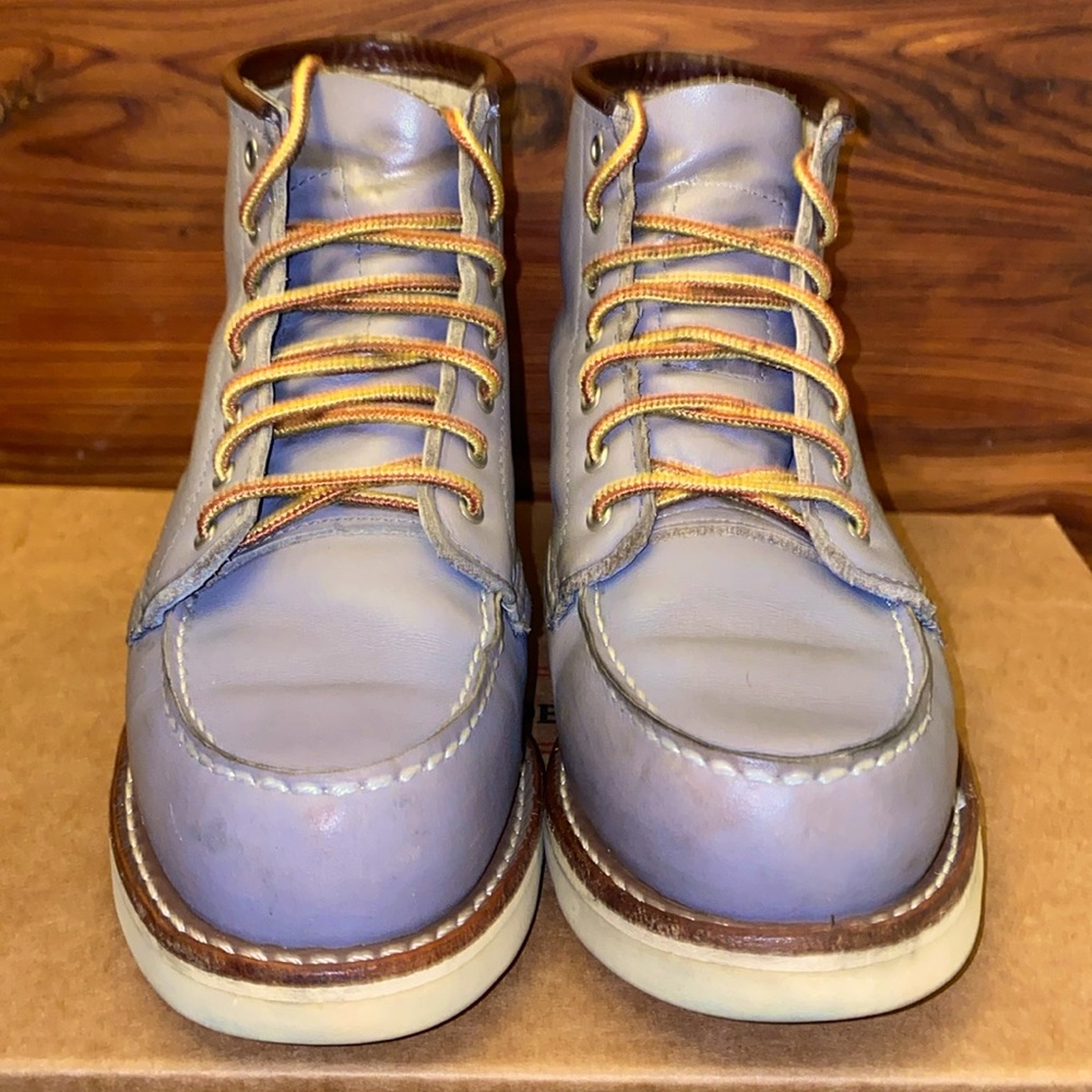 Red Wing Heritage Women Moc Toe, Granite Boundary- Size 6